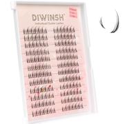 Cat Eye Manga False Eyelashes - Natural, Fluffy, Lashes Cluster Eyelashes, Soft, Lightweight, Fairy, Doll Style Glamour Eyelashes - Extremely Soft Fox Eye Lashes