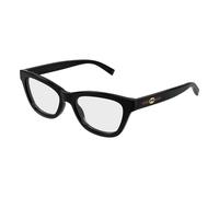 Gucci GG1983O 001 Woman Optical frames Injected Black Transparent Cat Eye
