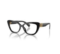 Cat Eye Optical Frame, unisex, Miu Miu, Glasses, Black, 55 MM, Accessories 55 MM