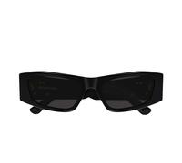 Balenciaga BB0478S 001 Woman Sunglasses Acetate Black Grey Geometric