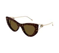 Cat-eye Sunglasses - female - Gucci - Sunglasses - Brown - 52 MM - Accessories 52 MM