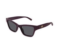 Gucci Woman Gucci GG1982S 003 Sunglasses Injected Violet Grey Cat Eye
