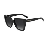 Cat-eye Sunglasses - female - Love Moschino - Sunglasses - Black - 55 MM - Accessories 55 MM
