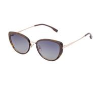 Cat-Eye Sunglasses Suitable For Women, Polarised Double Bridge Outdoor Punk Uv400(C3)