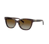 Tiffany TF4237B 8015T5 Woman Sunglasses Acetate Turtle Brown Cat Eye Polarized Shaded