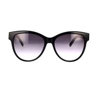 Cat-eye sunglasses with Ysl monogram - female - Saint Laurent - Sunglasses - Black - 55 MM - Accessories 55 MM