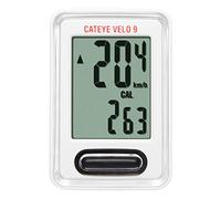 CAT EYE - Velo 9 Wired Bike Computer (White)