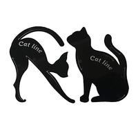 Cat Eyeliner Guides Easy Quick Makeup Tool Eye Liner Stencils Templates Black Stylish Practical design