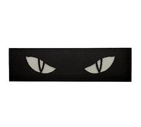 Cat Eyes Reflective Patch Tactical Military Morale Glow in Dark Embroidered Patches Combat Badges Appliques Fasteners Shoulder Backing for Hats Caps Bags Jackets Backpack