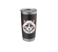 Cat Face - Birman Stainless Steel Insulated Tumbler