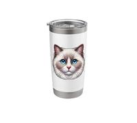 Cat Face - Birman Stainless Steel Insulated Tumbler
