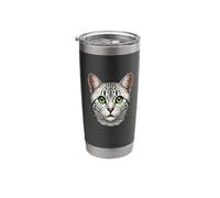 Cat Face - Egyptian Mau Stainless Steel Insulated Tumbler