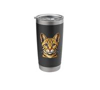 Cat Face - Savannah cat Stainless Steel Insulated Tumbler