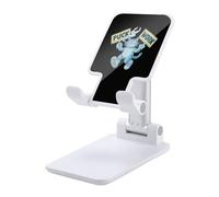 Cat Fck Work Phone Stand for Desk Dual Folding Cellphone Holder Portable Cradle Table Dock
