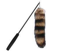 Cat Feather Toy - Convenient Cat Wand Toy With Replacement Fox Tail | Three-section Retractable Cat Wand Toy | Interactive Kitten Teaser Toy For Indoor Cats, Cat Care To Relieve Boredom
