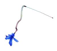 Cat Feather Toy - Feather Wall Cat Toy | Spring Rod for Joyful Moments | Retractable Cat Fishing Toy | Cat Fishing Iron, Cat String Toy for Training Cat Kittens