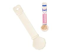 Cat Feed Spoon - Durablle, Cats Strip Happy Spoons,Cat Treat Squeeze Spoons Dispenser, Multi-Functional Liquid Snack Feeders | Pet Feeding Spoon Suitable For Cats Liquid Treats And Wet Food