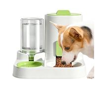 Cat Feeder 2-in-1 Visible Feeding Drinking | Double Automatic Cat Feeder Pet Supplies for Puppy Kitten Small Medium Large Indoor Outdoor Home Living Room Balcony