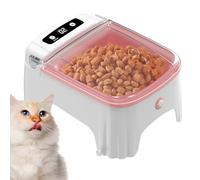 Cat Feeder - 2000mAh Electric Pet Food Dispenser, Timed Feeding Bowl | Programmable Sensor Feeder, Automatic Wet Dry Food Dispenser Perfect For Kitten Cat Household Daily Meals