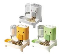 Cat Feeder - Automatic Cat Food Dispenser 2 in 1 | Automatic Feeder for Pp Cats, 500 G Pet Bowls, Timed Feeding for Pets