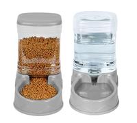 Cat Feeder - Bowls, Large Capacity Automatic Pet Dispenser, Feeding Station, Convenient Self Refill Supply System | Cat Waterer Food Feeder Small To Medium Cats Dogs Home Use Ornament