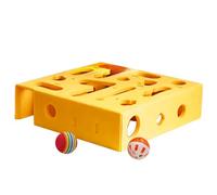 Cat Feeder Puzzle - Cat Enrichment Toys | Mental Maze Game For Lonely Behavioral Training Home Play Area After Meals