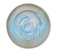 Cat Feeding Bowl with Delay Effect - Slows Food Intake in Dogs and Cats | Feeder for Small Dog Breeds Healthy Food Bowl with Piece Function