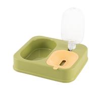 Cat Feeding Bowls, Cat Dishes for Food and Water,Automatic Food Dispenser with Water Bowl - Bunny Water and Food Dispenser Set, Double Plates, E