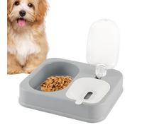 Cat Feeding Bowls - Pet Food Dispenser with Automatic Water Bowl,Food Feeder and Waterer Set, Pet Feeding Station for Cats and Small Dogs