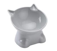 Cat Feeding Bowls, Raised Feeding Bowl, Anti Vomiting Cat Bowl with 15° Tilt Design, Cat Food Bowl, Small Feeding Bowls for Cats, Food Bowl, Cat Bowls