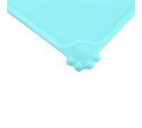 Cat Feeding Mat Silicone Easy Wipe Clean Dish Bowl Feed Food Water Placemat Pup Product Professional Accessories for Use (Akozona3tp1uhks7-03)