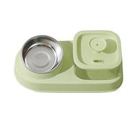 Cat Feeding Station, Cat Food and Water Bowl Set - Spill-proof Dog Water Bowl Dispenser, Slow Feeding for Outdoor Use Kittens Care Senior Pets Travel