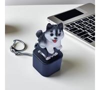 Cat Fidget Toy,Can Make Unique Sounds Cat's Keychain,USB Rechargeable Stress Reliever with Colorful Lights, Fun & Portable Anxiety Relief Toy,Suitable as a Gift for cat Lovers