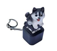 Cat Fidget Toy - Cat Quacking Fidget Toy Can Make Cats Sounds Cats paw Keychain,Rechargeable Stress Reliever with Colorful Lights, Fun Portable Anxiety Relief Toys,Suitable as a Gift for Pets Lovers