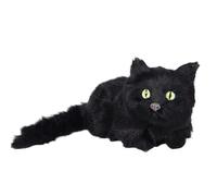 Cat Figurine for Halloween | Black Cat Figurine Halloween Decorations - Cute House Decoration for Parties House Haunted Evening Seance Photo Indoor Outdoor Kitchen Fireplace Porch