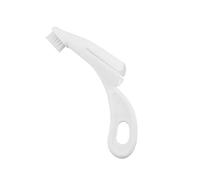 Cat Finger Toothbrush, Safe Cat Toothbrush Gum Care Kit, Nylon Bristles, Ergonomic Handle, Whitening Teeth for Pet Supplies (White)