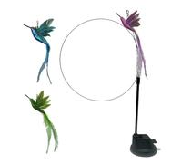 Cat Fishing Rod with Feathers, 3 Pieces Training Toy with Suction Cup Against Boredom and Stress for Movement and Jumping Exercises