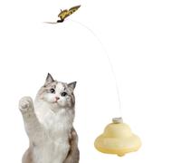 Cat Fishing Toys Rod Toys for Playful Kitten Teaser | Extendable Straight Toys with Bells Interactive Hunters, Funny Training Toys pa