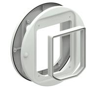 Cat Flap Adapter Kit for Walls and Glass Panels - White (361W)