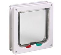 Cat Flap Large Cat 4-WAY White (507516) / Flamingo