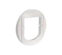 Cat Flap Mounting Adaptor - white