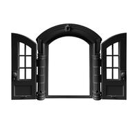 Cat Flap - Retro Supplies for Animals, Opening for Cats and Kitten Passage, for places such as Garage, Home, Window, Manor, Corner, Entrance, Foyer,