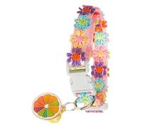 Cat Flower Collar Soft Cute Lace Embroidery Neckwear with Bell
