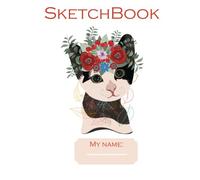 Cat Flower SketchBook : Cute Sketchbook for Drawing Sketching and Notes: Just What You Need For Cat Lover ... Extra Large (8.5 x 11) Inches, 110 Pages