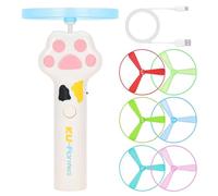 Cat Flying Disc Launcher - Rechargeable Fetch Toy Saucer Shooter Set | Automatic Disc System, Interactive Pet Play Device, High Speed Start Mechanism,
