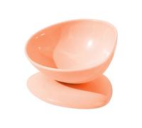 Cat Food Bowl | Anti-Tip Water Dispenser with Neck Support 200ml - 15 Degree Tilted Water Bowl | for Dogs Cats and Indoor Outdoor and Travel