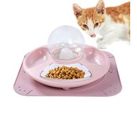 Cat Food Bowl - Cat Bowl | Watering Dish for Indoor Cats | Multifunctional Watering Container for Pets | Automatic Water Refill | Food Dish