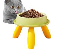 Cat Food Bowl - Ceramic Elevated Raised Feeder, Anti-Vomit Pet Feeder Kitten Dish, Multi-Pet Feeding Daily Use Indoor Apartment Home Veterinary Travel | Senior Cat Eating, Fast Eating Kitten