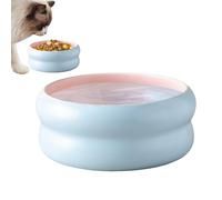 Cat Food Bowl - Ceramic Water Bowl, Dog Dish, Durable Microwave Safe Material, Lightweight Easy Clean Construction, Smooth Design | Practical Pet Feeding Solution For Kitten Puppy Home Indoor