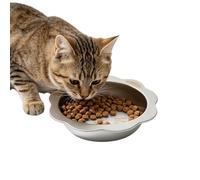 Cat Food Bowl, Raised Stainless Steel Bowl, Whisker-Friendly Bowls, for Small, Medium and Large Animals, Indoors, Outdoors, Home, Daily, Travel, Balcony,